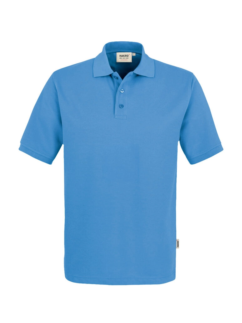Unisex Polo Performance Mikralinar® Malibu Blue by Hakro -  ChefsCotton