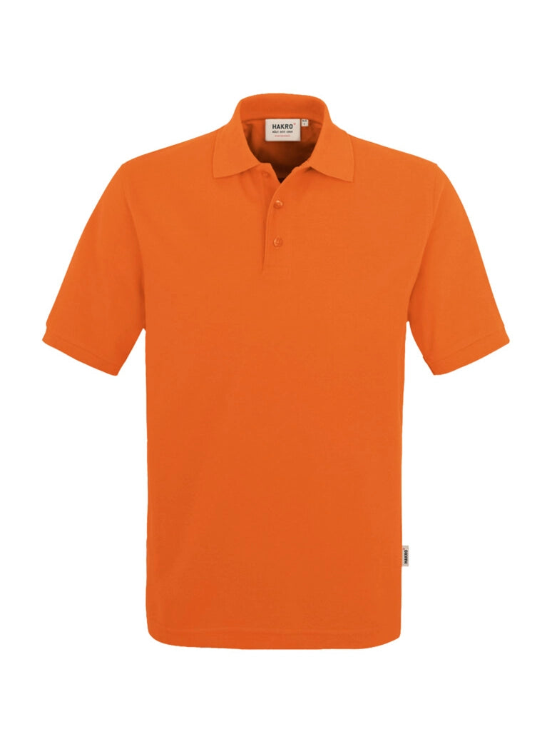 Unisex Polo Performance Mikralinar® Orange by Hakro -  ChefsCotton