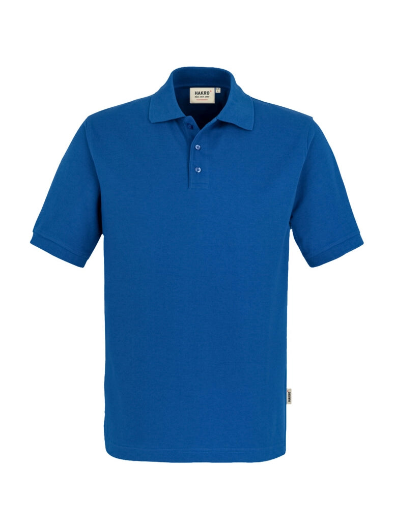 Unisex Polo Performance Mikralinar® Royal Blue by Hakro -  ChefsCotton