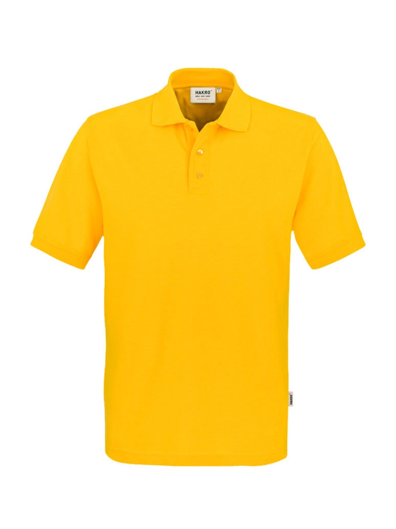 Unisex Polo Performance Mikralinar® Sun Yellow by Hakro -  ChefsCotton