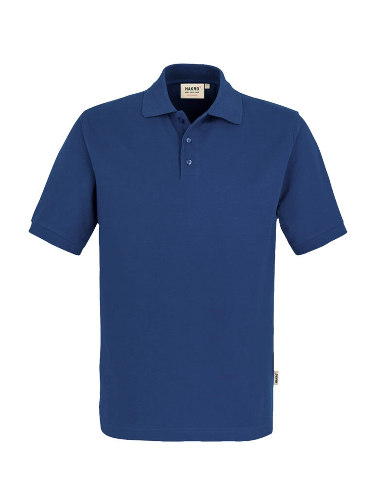 Unisex Polo Performance Mikralinar® Ultramarine Blue by Hakro -  ChefsCotton