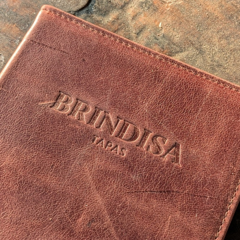 Menu Cover Natural Embossing